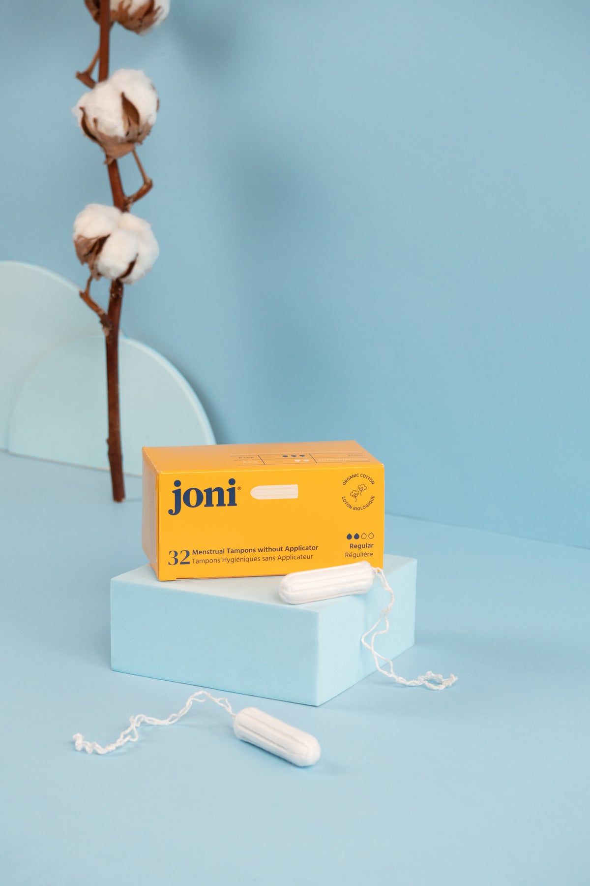 Tampons réguliers, sans applicateur – 384 unités